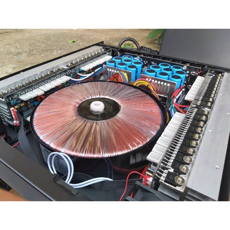 Cục đẩy công suất Kenwood 4 kênh 4.1200L PC - Hàng nhập khẩu nguyên con, 80 sò đại, tăng phô xuyến - Gia Khang Shop