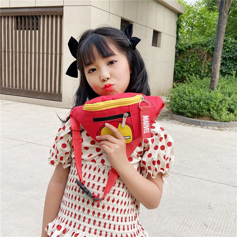 Spiderman Túi đeo chéo ngực thời trang cho bé / Bóng đá Túi ngực / Không thấm nước túi trước ngực