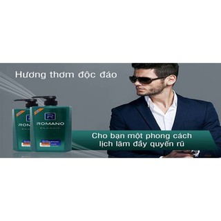 Dầu gội Romano Classic 650g