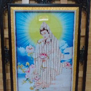 Tranh đính đá quan âm bồ tát