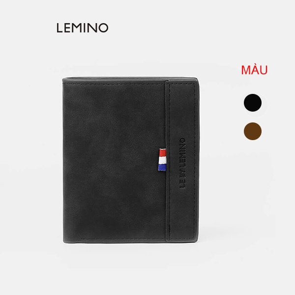 Ví Nam Da Lộn LEMINO Chất Đẹp Hàng Hiệu LB32B010