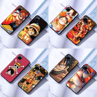 Ốp điện thoại dẻo in hình One Piece cho Oppo Realme C1 C2 C3 C11 C12 C15