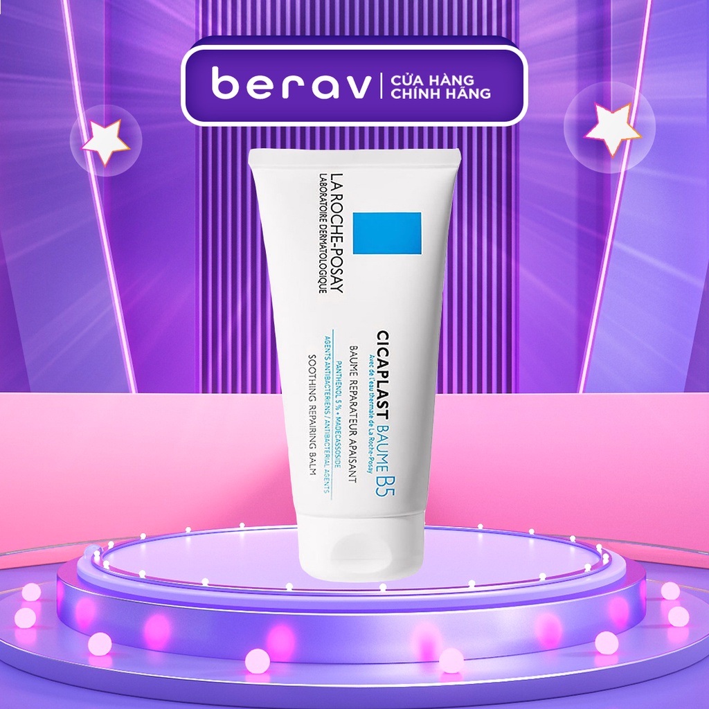 Kem Dưỡng Làm Dịu Mát, Làm Mượt & Phục Hồi Da La Roche - Posay Cicaplast Baume B5 (40ml/100ml)