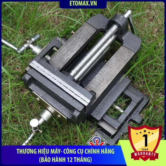 Bàn trượt hai chiều tịnh tiến kết hợp ê tô khoan bàn 3 tầng, Hàng cao cấp, Gang thép nguyên khối.