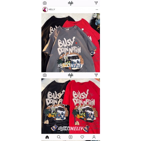 Áo phông nelly heybig sale (có sẵn) 19 busy doin