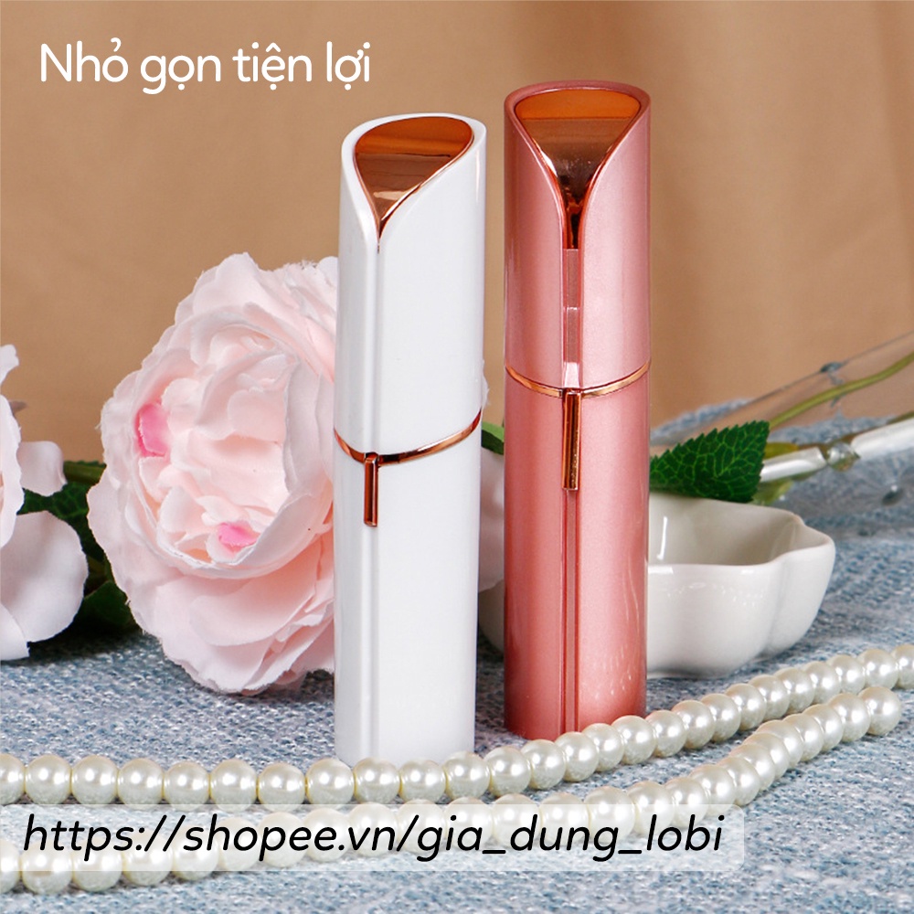 Máy cạo tẩy lông Finishing Touch Flawless Máy cạo lông mini hình son môi sạc điện nam nữ tỉa lông nách ria mép vùng kín