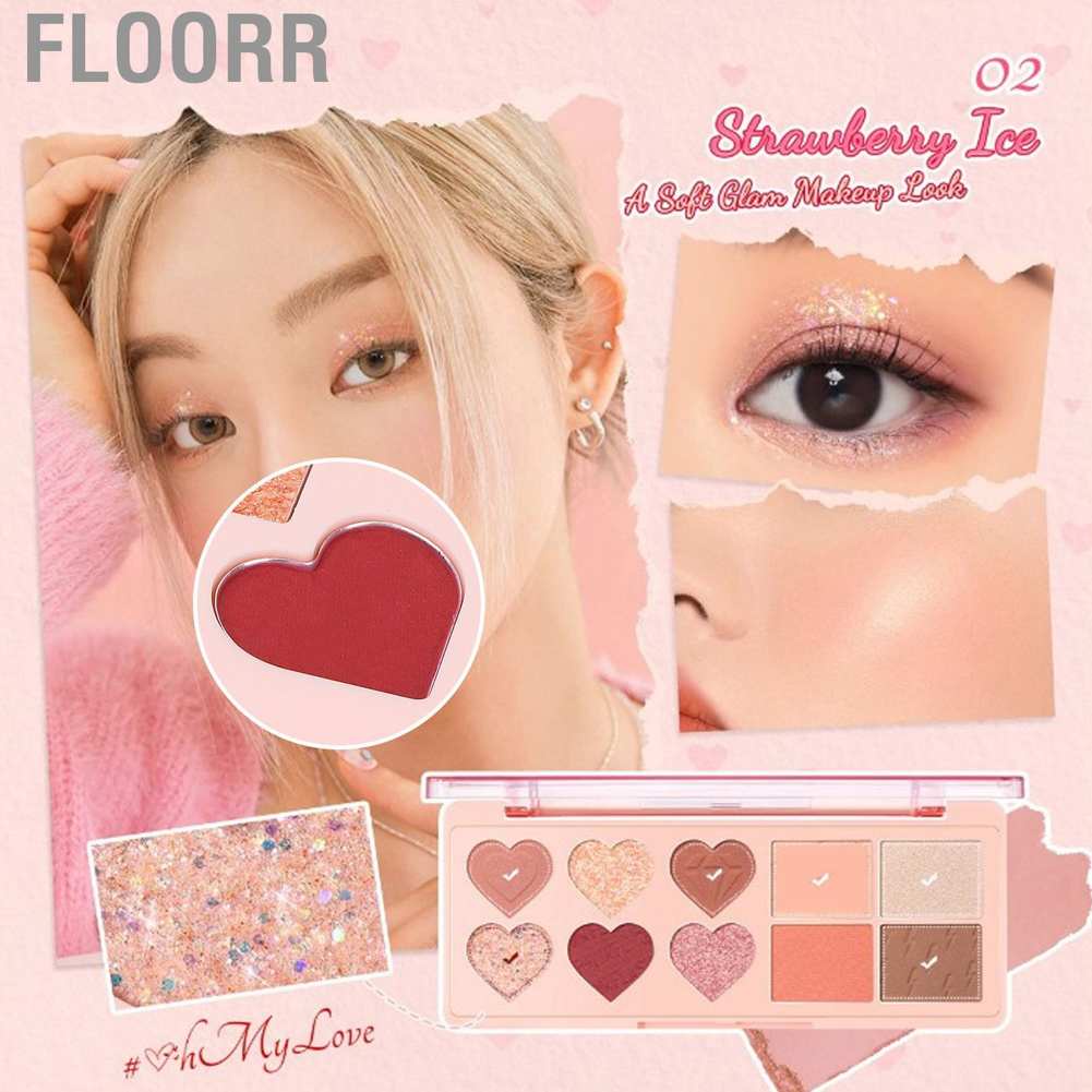 Bảng phấn trang điểm mắt má hồng bắt sáng lâu trôi | BigBuy360 - bigbuy360.vn