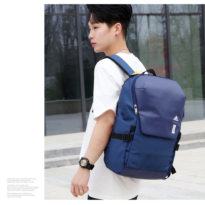 Adidas Ba Lô Du Lịch Thể Thao Unisex Chất Lượng Cao Thời Trang -KZ808