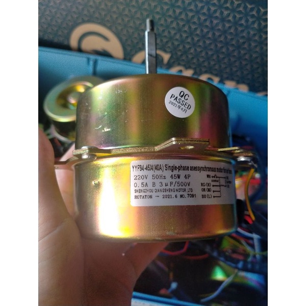 Mô tơ quạt hơi nước 45w quay ngược kim đồng hồ