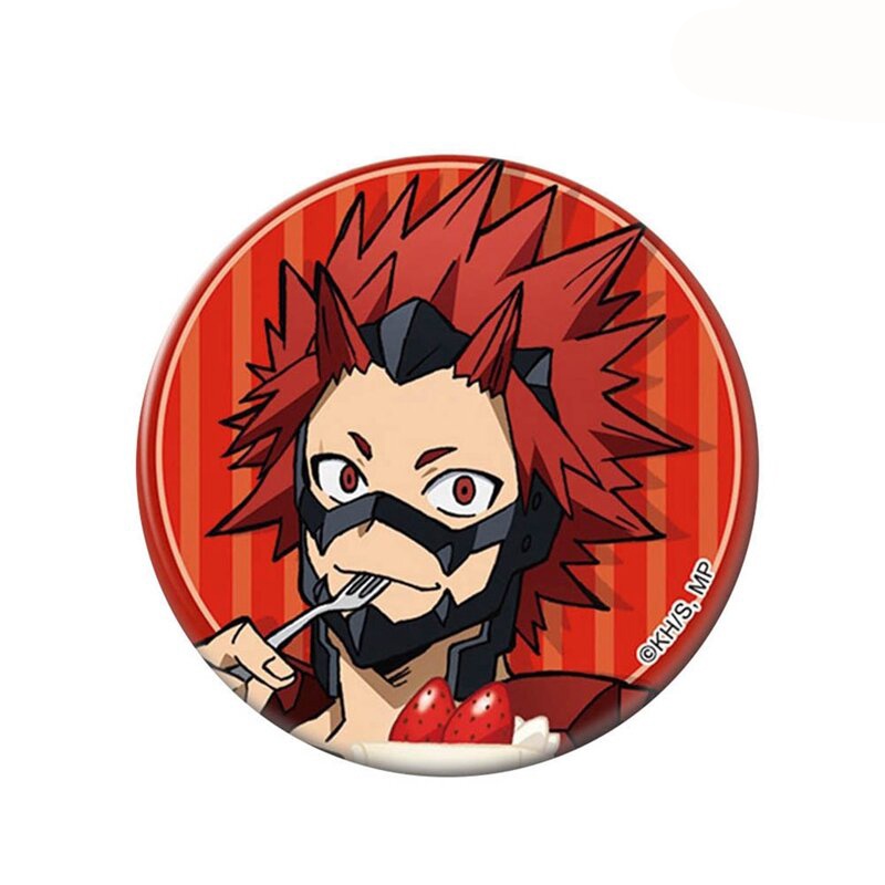 Huy hiệu IN HÌNH My Hero Academia Học viện anh hùng anime chibi dễ thương tiện lợi
