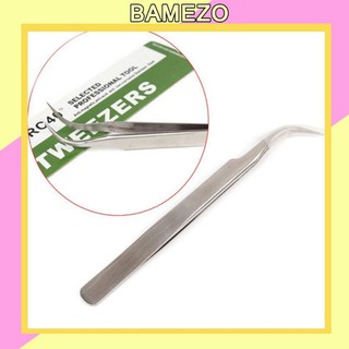 Nhíp gắp mụn Bamezo nhíp đầu thẳng gắp mụn đầu đen mụn ẩn thép không gỉ GM010