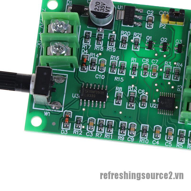 [REF2] 5V 12v brushless dc motor driver controller board for hard drive motor 3/4 wire