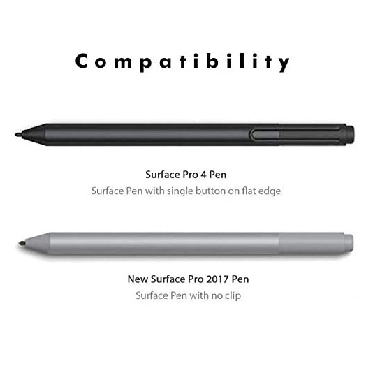 3 cái Bộ dụng cụ thay thế đầu bút Surface Pen Loại HB gốc cho Microsoft Surface Pro 2017 Pen (Surface Pro 5), Surface Pro 4 Pen