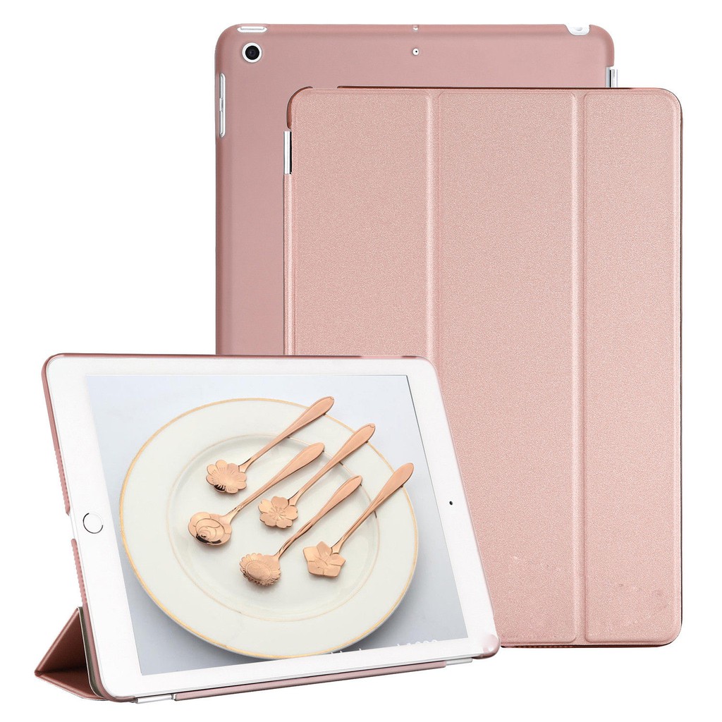 Bao da máy tính bảng thiết kế từ tính màu trơn cho iPad 2018 9.7inch | BigBuy360 - bigbuy360.vn