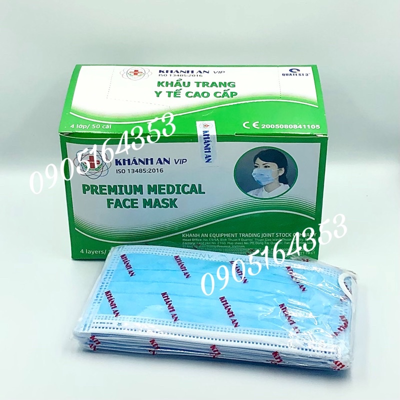 Khẩu trang y tế 4 lớp Khánh An