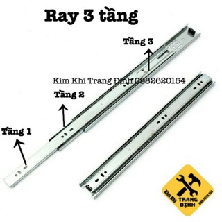 Ray trượt ngăn kéo IVAN , đủ kích cỡ ( giá 1 đôi)