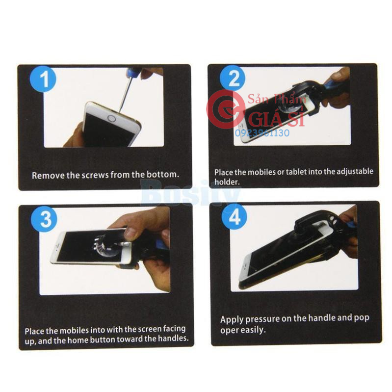 Kẹp hít mở màn hình điện thoại ❤️freeship❤️