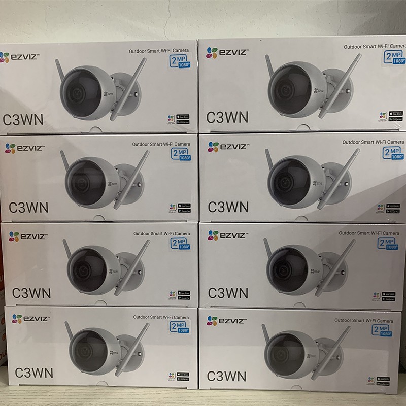 Camera IP WIFI Ngoài Trời EZVIZ C4W ( CV288 ) Còi Hú - C3WN 1080P TIÊU CHUẨN  FULLHD HIKVISION ( B21F C3W F22P B21 )