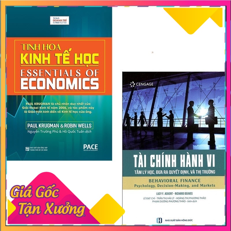 Phiên Bản Combo Tinh Hoa Kinh Tế Học Và Tài Chính Hành Vi