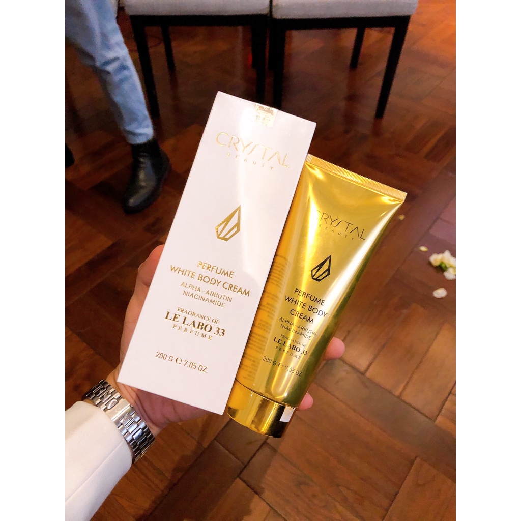 [Chính Hãng] - Kem Dưỡng Trắng Da Toàn Thân White Body Cream Crystal Hương Nước Hoa Labo 33 - Phương Phan Cosmetics | BigBuy360 - bigbuy360.vn