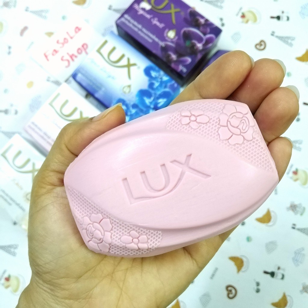 Xà phòng LUX Thái Lan các màu bánh to 110g 🇹🇭 xà bông cục soap sáp, tắm, hồng, trắng, tím, xanh | BigBuy360 - bigbuy360.vn