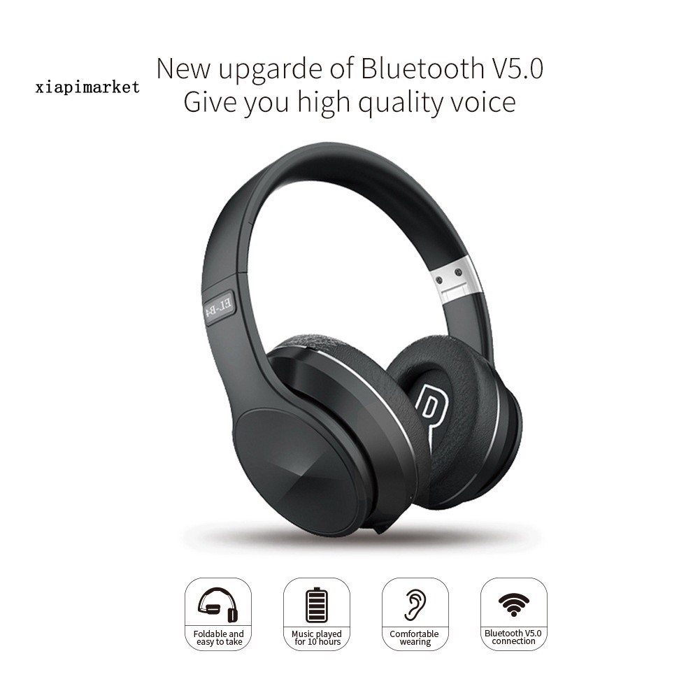 Bộ Tai Nghe Bass Không Dây Bluetooth 5.0 Âm Thanh Sống Động Chất Lượng Cao