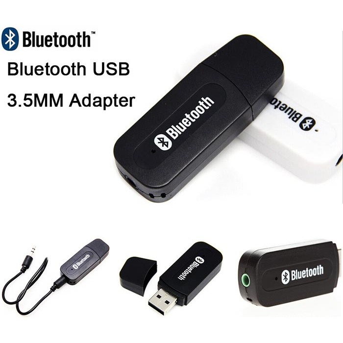 USB tạo bluetooth kết nối âm thanh (Xanh đen)