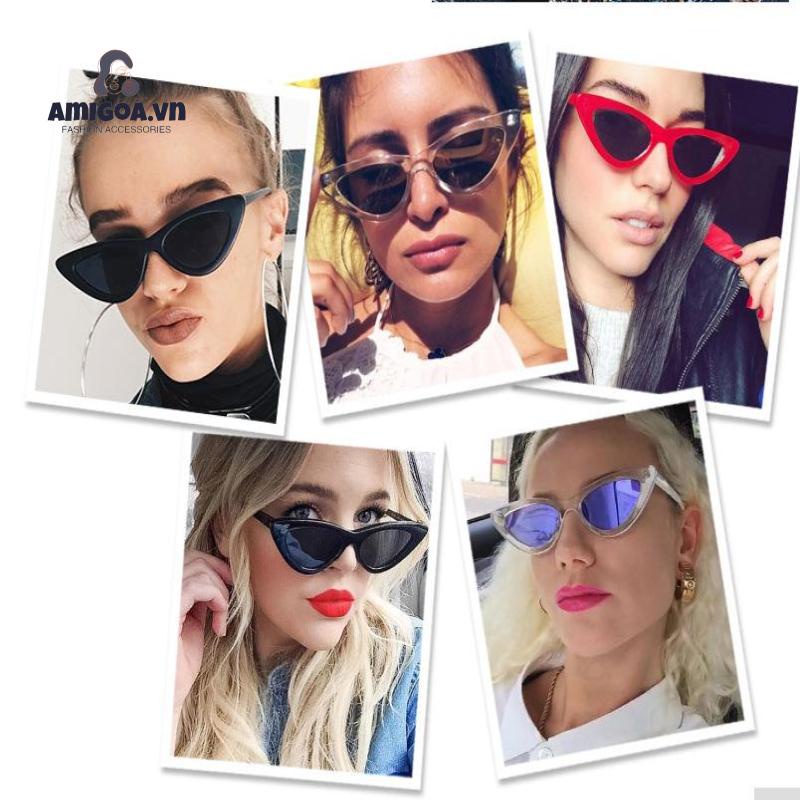 ✨✨Kính Mát Gọng Tam Giác Thời Trang Cho Nữ
