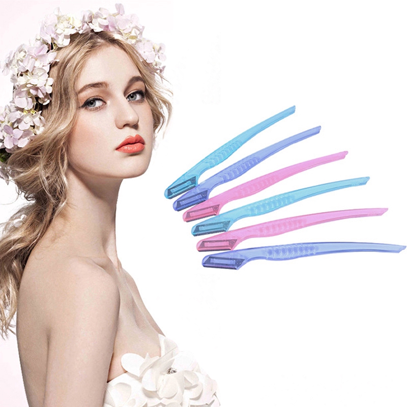 Set 3 Dụng Cụ Tỉa Lông Mày Kích Cỡ Nhỏ An Toàn Cho Người Mới Bắt Đầu