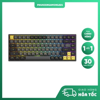 Bàn phím cơ không dây - akko 3084b plus black & gold