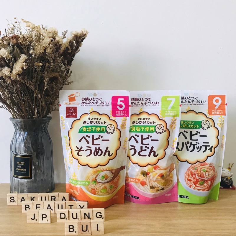 Mì somen cho pé Nhật Bản