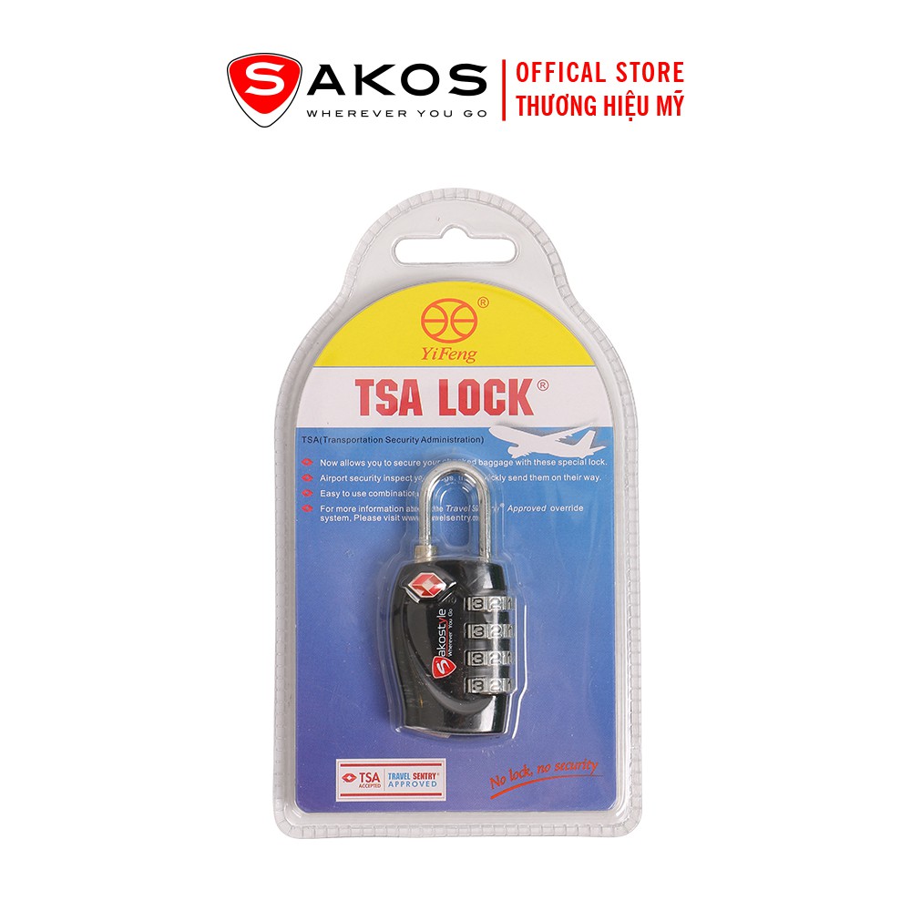 Ổ khóa vali du lịch TSA Sakos YLA006