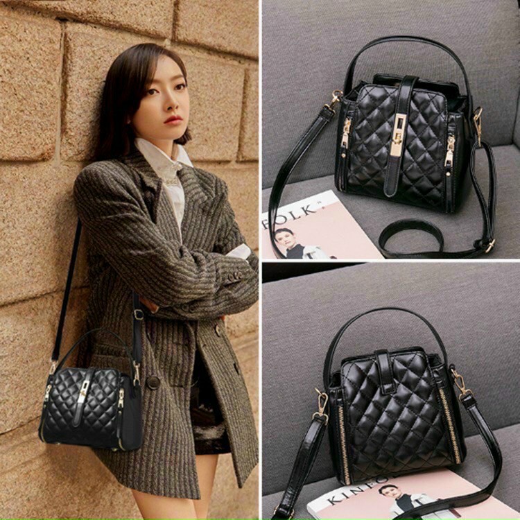 TÚI XÁCH NỮ GIÁ RẺ ♥️ FREESHIP♥️ TÚI SẺ KHÓA TXHQ 146