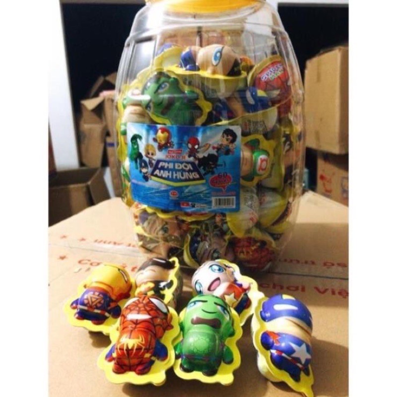 Sỉ Lọ 60 Quả Trứng Hình Các Siêu Anh Hùng Avegners
