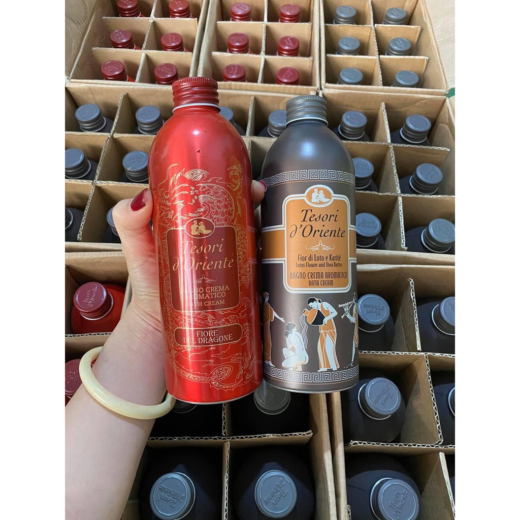 Sữa tắm nước hoa Ý Tesori d'Oriente chính hãng 500ml hương thơm lưu trữ cả ngày kèm vòi - H35 | BigBuy360 - bigbuy360.vn