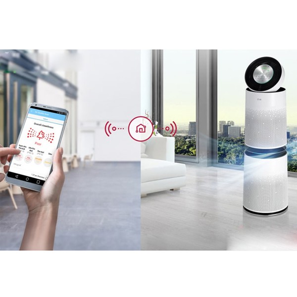 Máy lọc không khí LG AS95GDWV0 PuriCare 2 tầng, Cảm biến thông minh hiển thị PM1.0, giao hàng miễn phí HCM | BigBuy360 - bigbuy360.vn