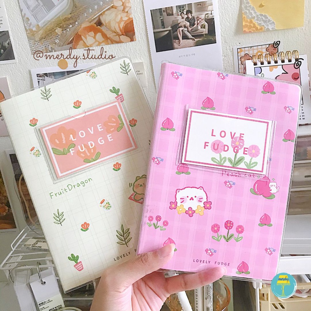 Sổ Note For ruột grid ô vuông bìa hoạt hình cute 160 trang