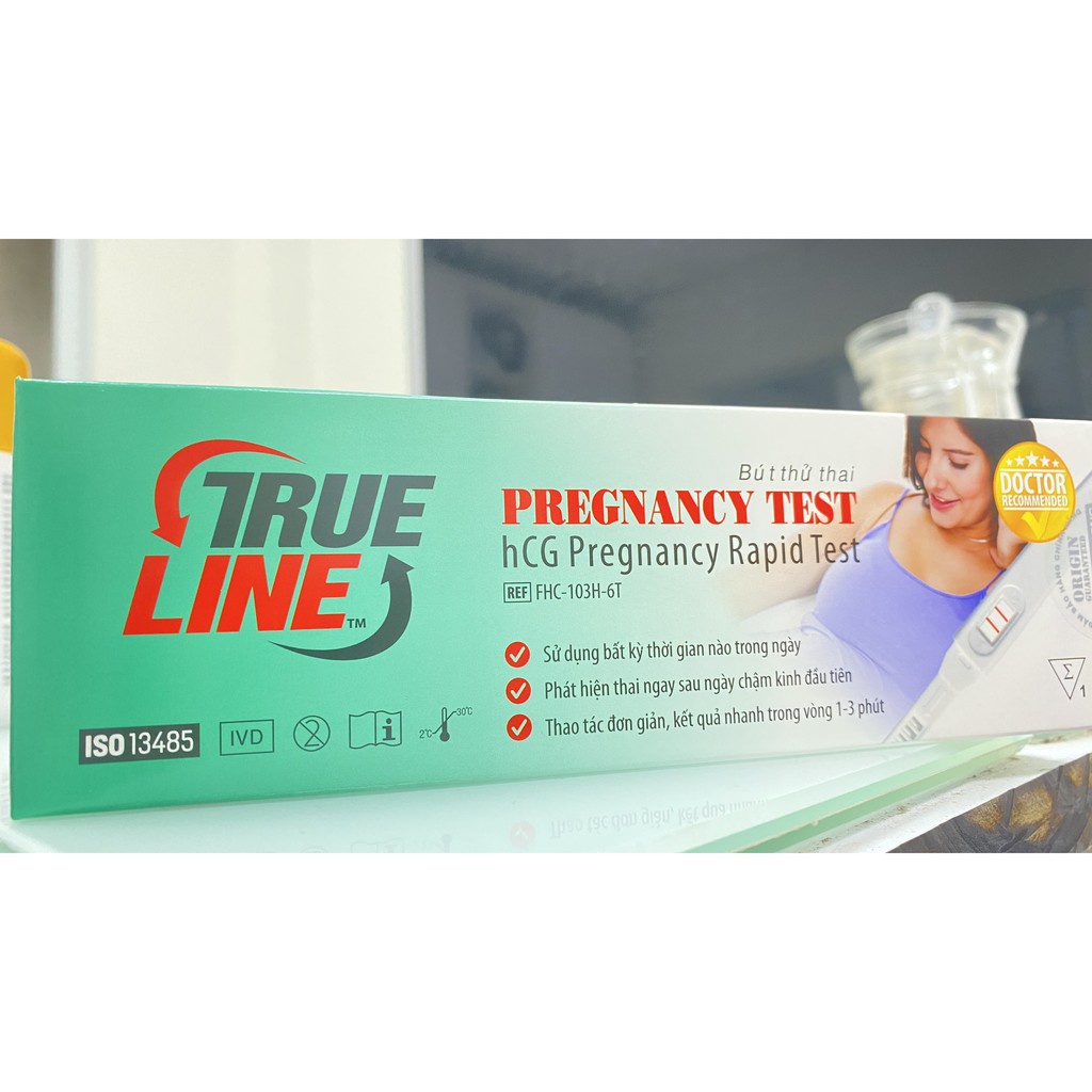 Bút Thử Thai True Line.Phát Hiện Thai Sớm,Độ Chính Xác Cao,Nhanh