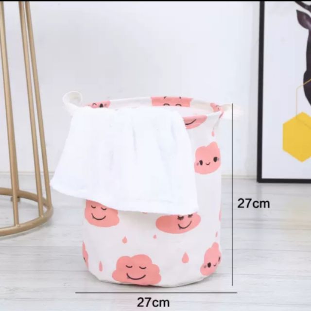Sẵn giỏ đựng đồ đám mây cute