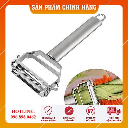 Dụng Cụ Nạo Bào Rau Củ Quả Đa Năng Bằng Inox