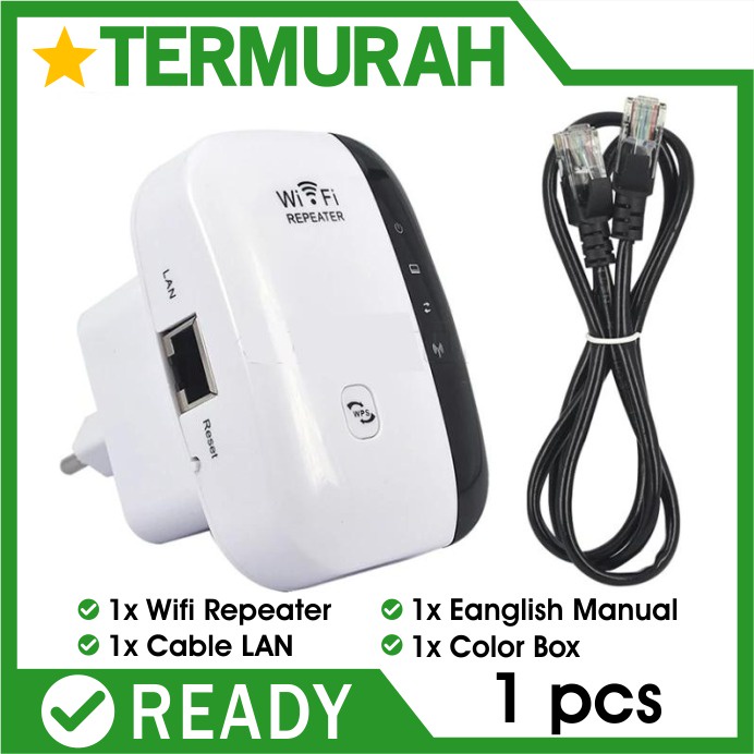 Thiết bị lặp sóng WiFi mini 300Mbps 2.4G