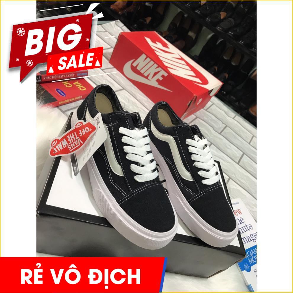 { Xả Kho } GIÀY THỂ THAO VAN OLD SCHOLL MÀU ĐEN Cao Cấp | BigBuy360 - bigbuy360.vn