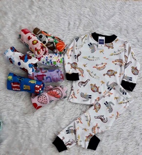 Bộ cotton bozip bé trai