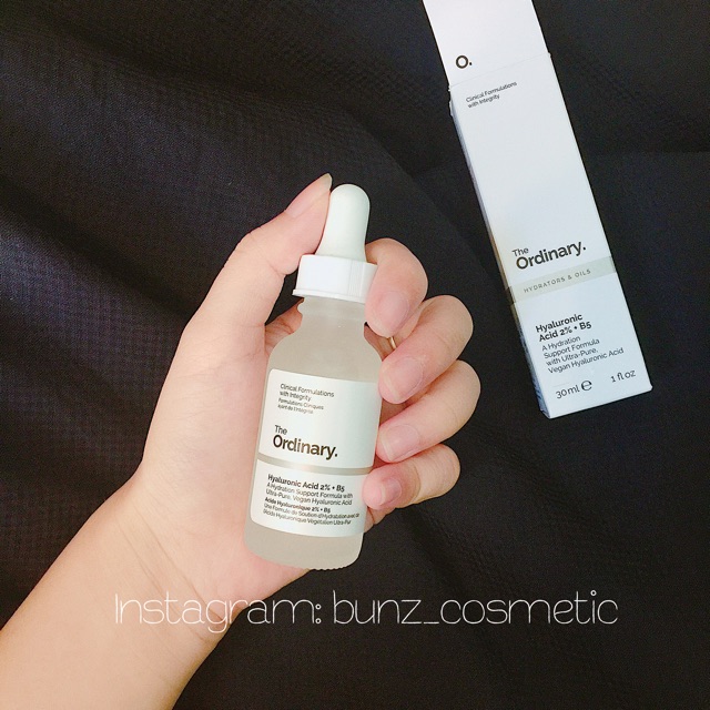 Serum The Ordinary Hyaluronic Acid 2% + B5 – Serum cấp nước và hồi phục da