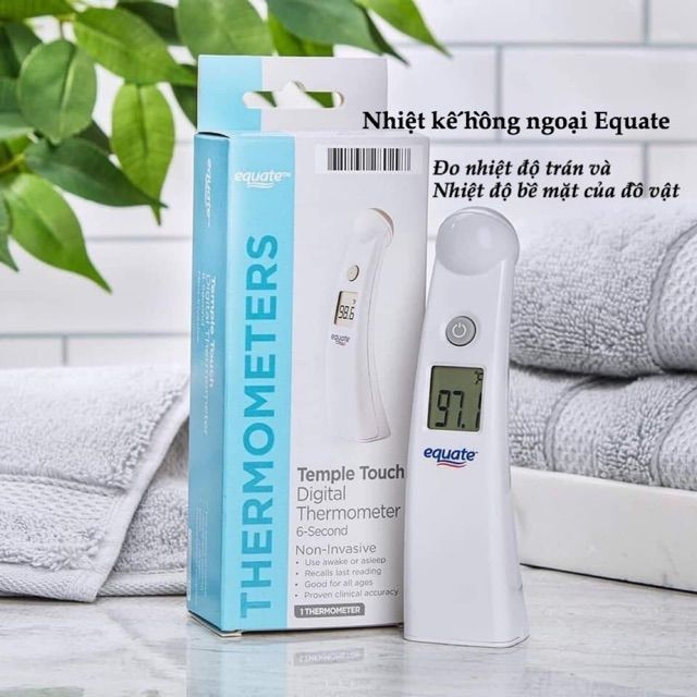 Nhiệt kế hồng ngoại đo trán EQUATE