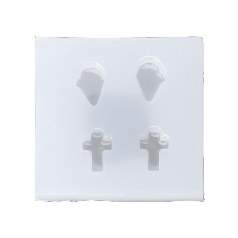 Khuôn silicon làm trang sức thủ công đa năng tiện dụng hình bầu dục hình vuông