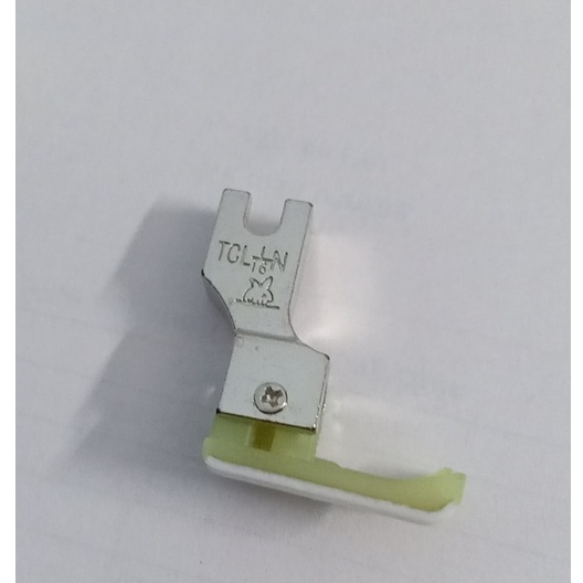 Chân vịt nhựa máy may 1 kim mí  2 da TCR1/16N, TCL1/16N