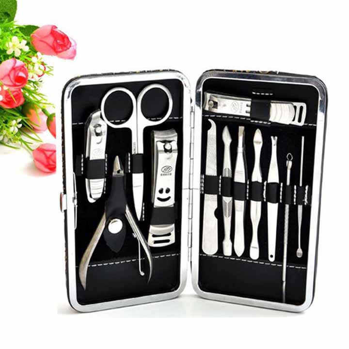 Bộ Dụng Cụ Bấm Móng - Bộ Cắt Móng Tay Không Gỉ 10 -12 Món