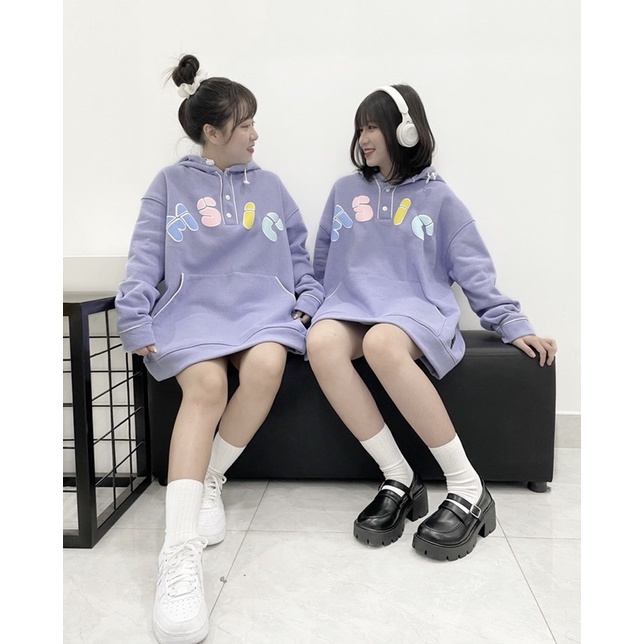 Áo Hoodie Color Fresh ( xanh môn)