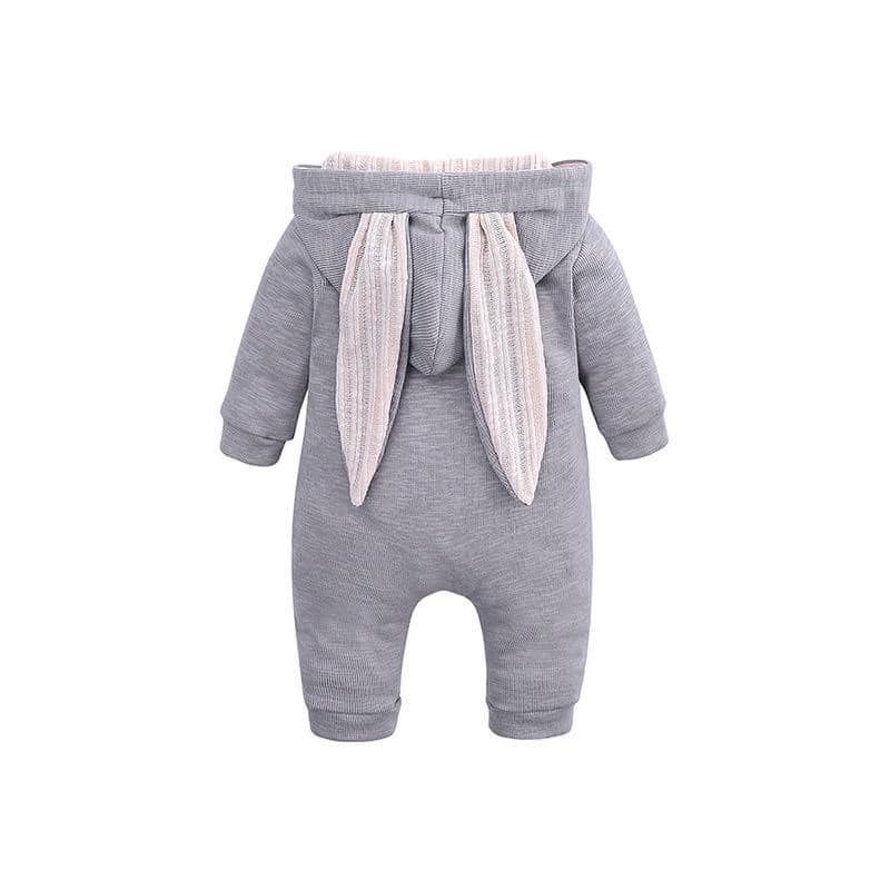 Bộ thỏ cotton có mũ trùm đầu cho bé